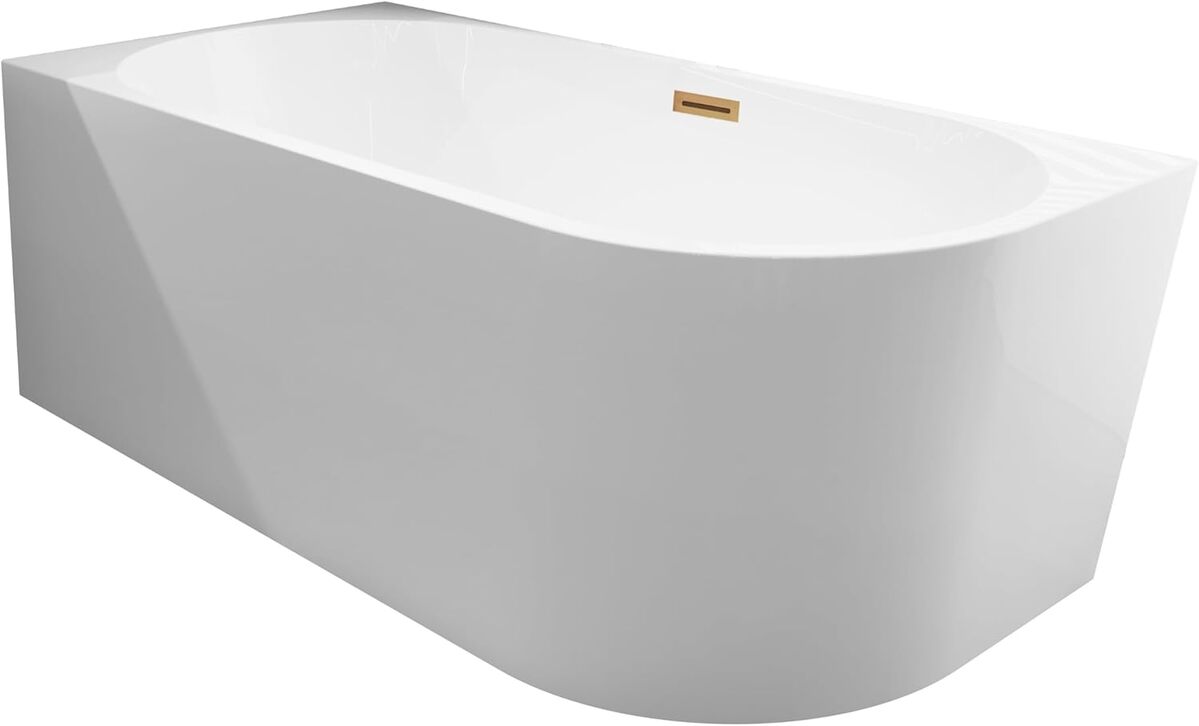 Test : baignoire d'angle Balneo Avola 170x80 cm en cuivre