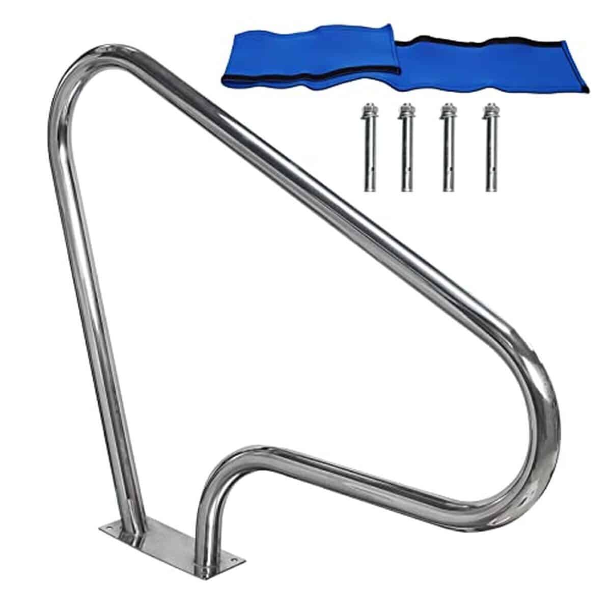 Test de la rampe Plerile en acier inox 98x81cm