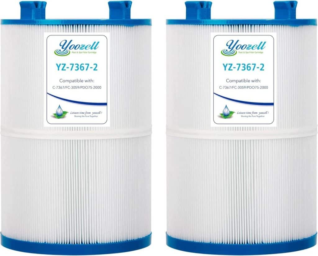 Test du lot de 2 cartouches filtrantes Yoozell pour spa