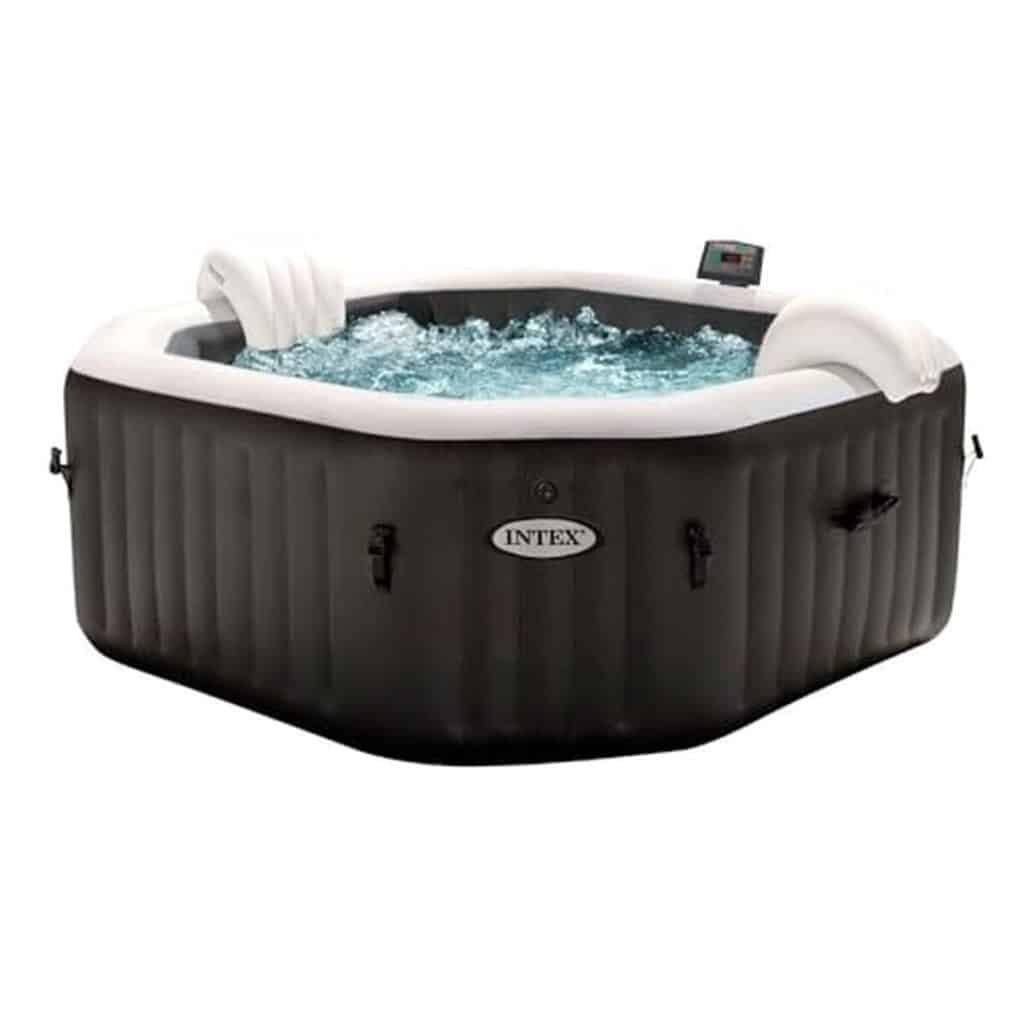 Test du spa gonflable PureSpa Carbone 6 places Intex