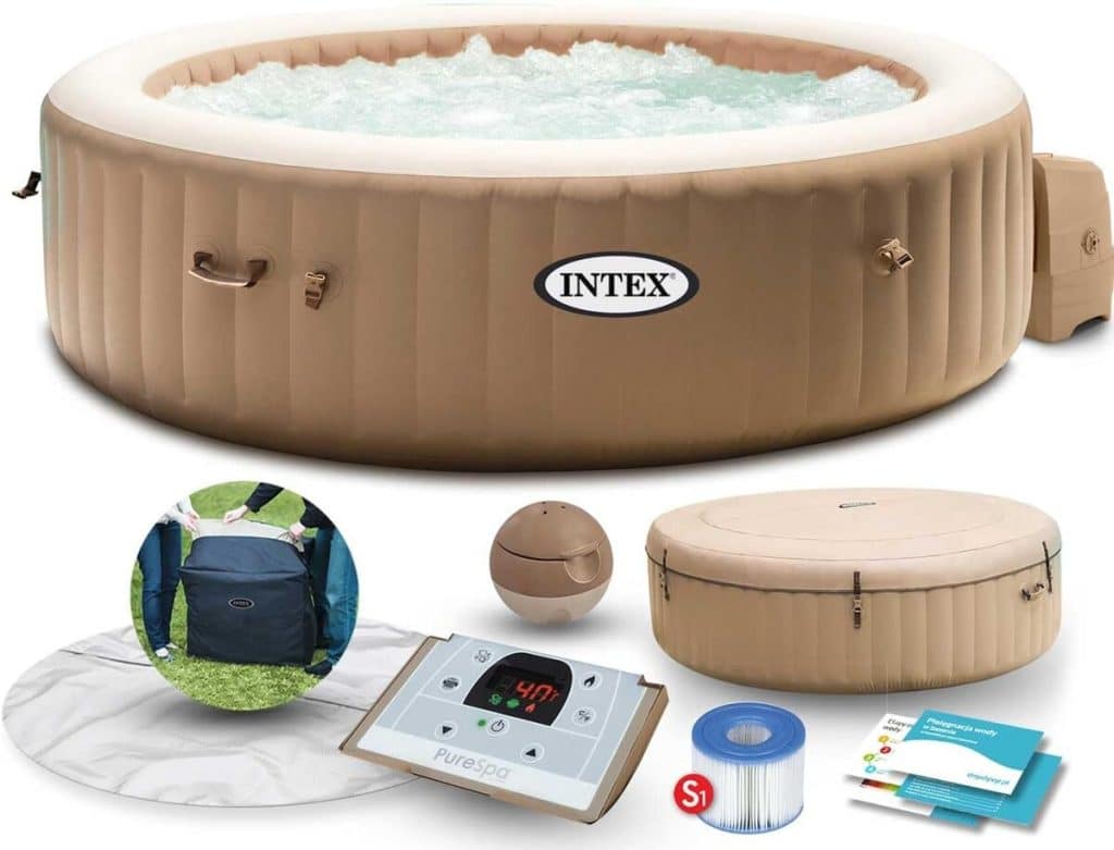 Test du spa Intex Whirlpool : bain à remous bubble massage