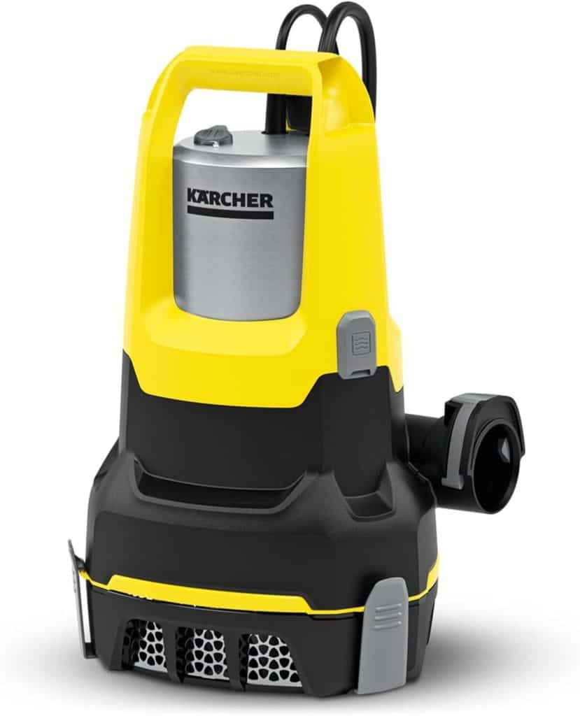 Test : pompe d'évacuation Kärcher Sp 17, 000 550W et capteur niveau