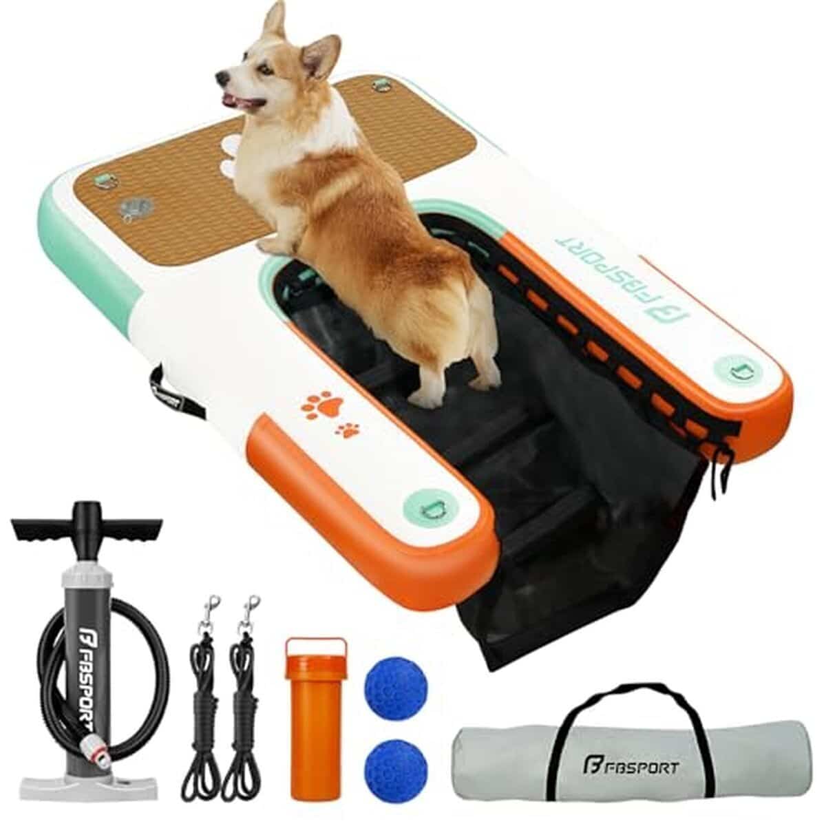 Test : rampe d'accès gonflable pour chien jusqu'à 100 kg