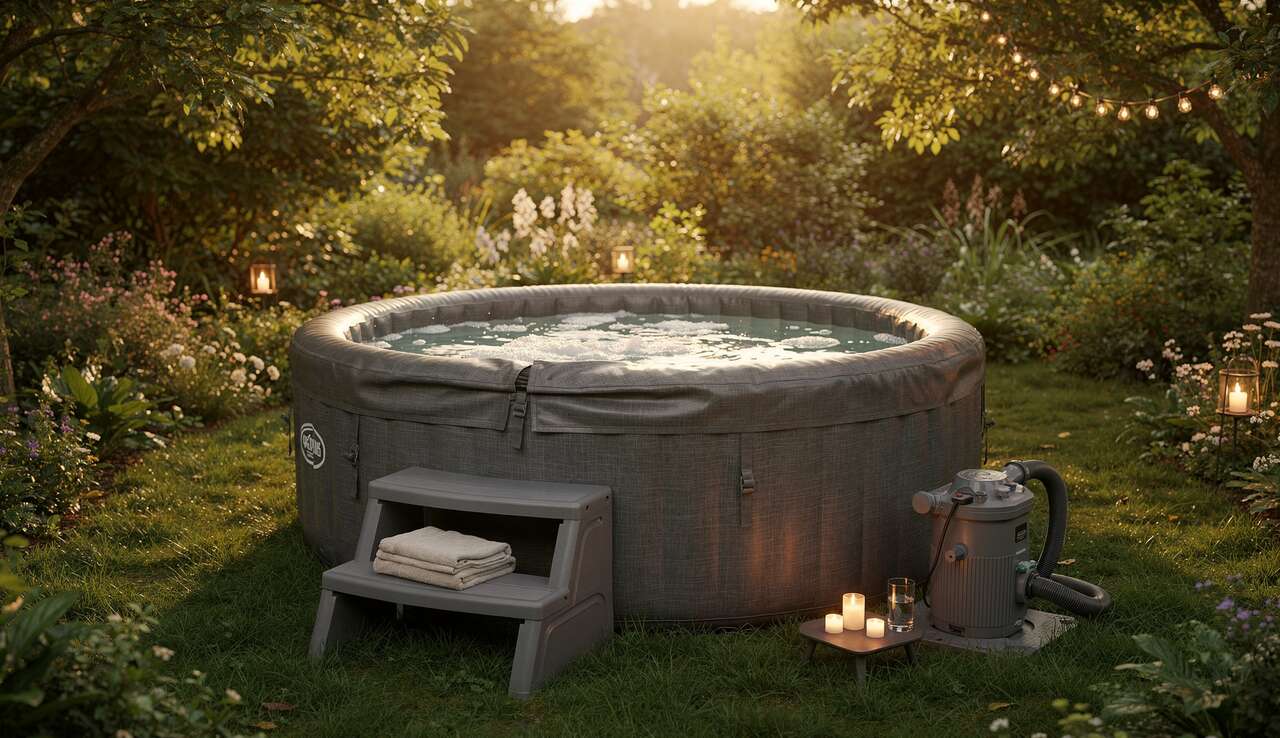 Confort et d&eacute;tente : les accessoires essentiels pour spa gonflable