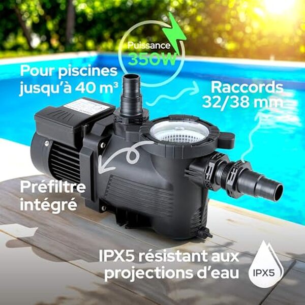 Découvrez notre test détaillé de la pompe de piscine Arebos 350W : évaluez ses performances, son efficacité énergétique et trouvez l'appareil idéal pour votre piscine.