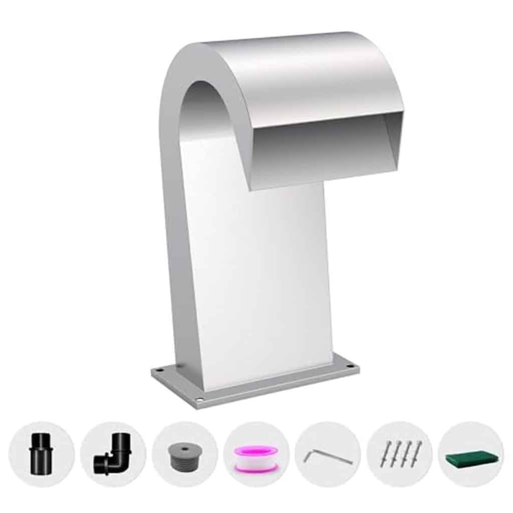 Avis sur la fonteine LONGRUNNEW : cascade en S inoxydable