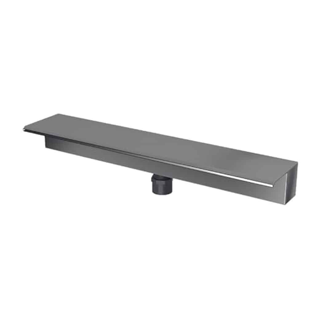 Test de la fontaine de piscine en acier inoxydable