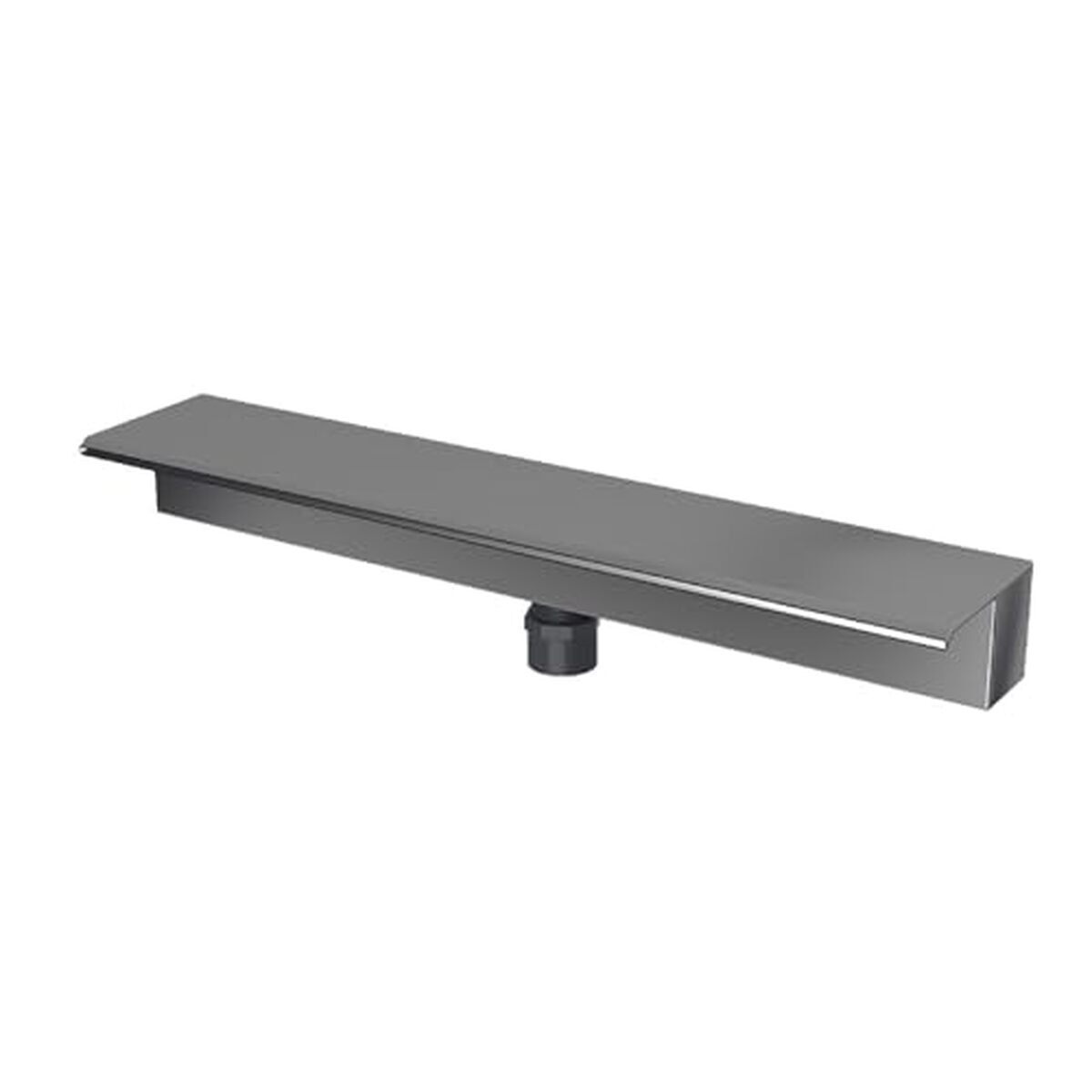 Test de la fontaine de piscine en acier inoxydable