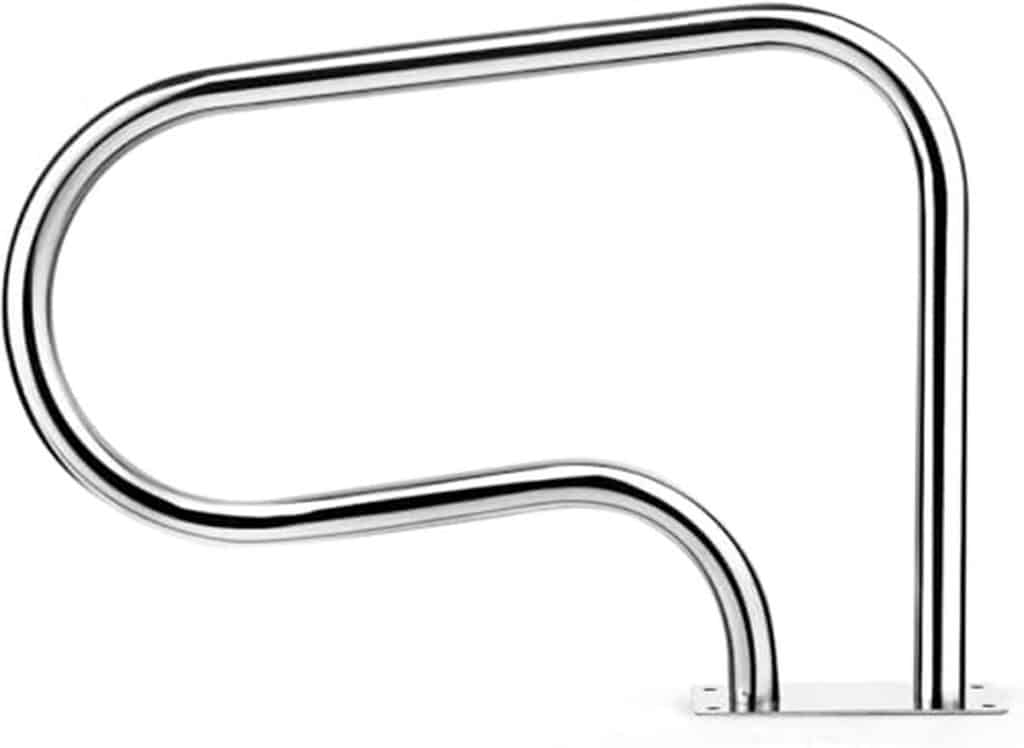 Test de la main courante de piscine FANTASK en acier inoxydable 304