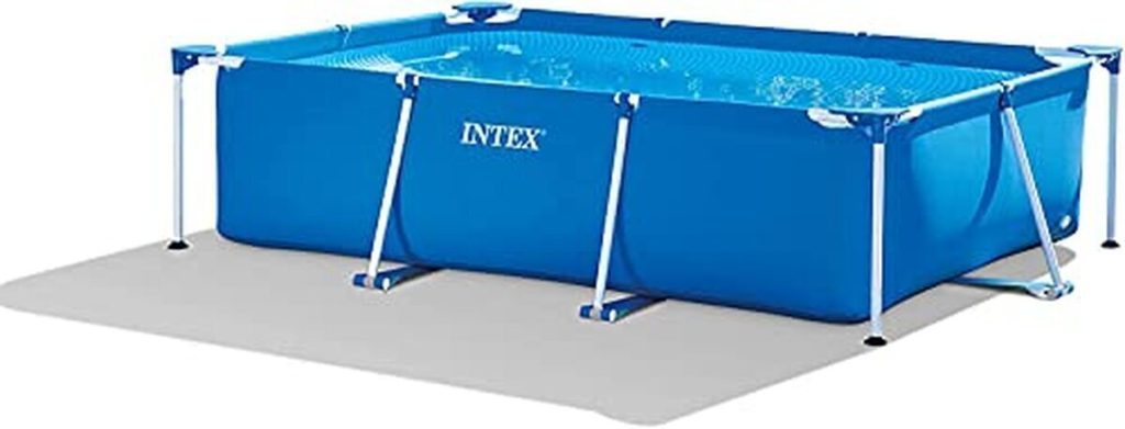 Test de la piscine tubulaire Intex Metal Frame Junior rectangulaire
