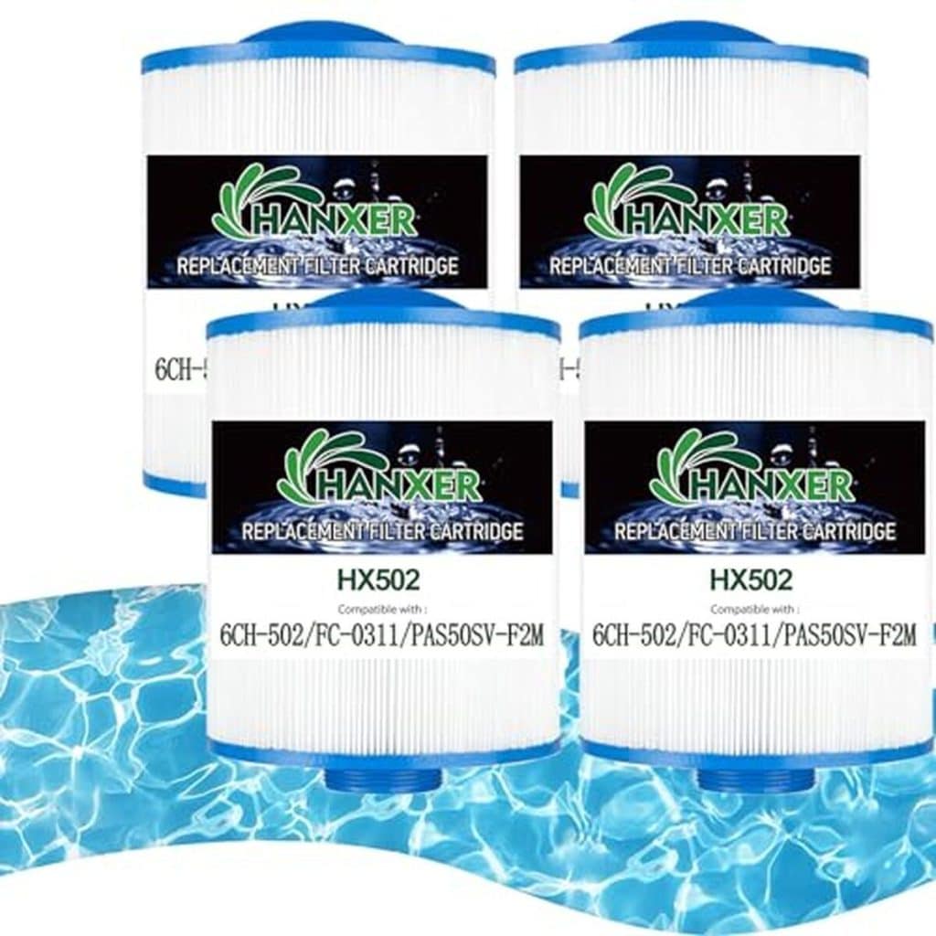 Test des cartouches filtrantes HANXER Pas50SV-F2M pour spa