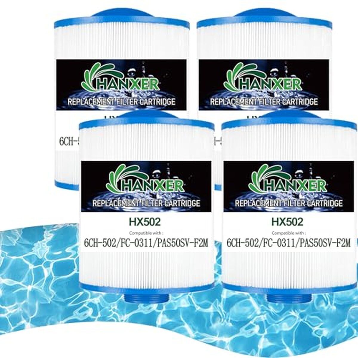 Test des cartouches filtrantes HANXER Pas50SV-F2M pour spa