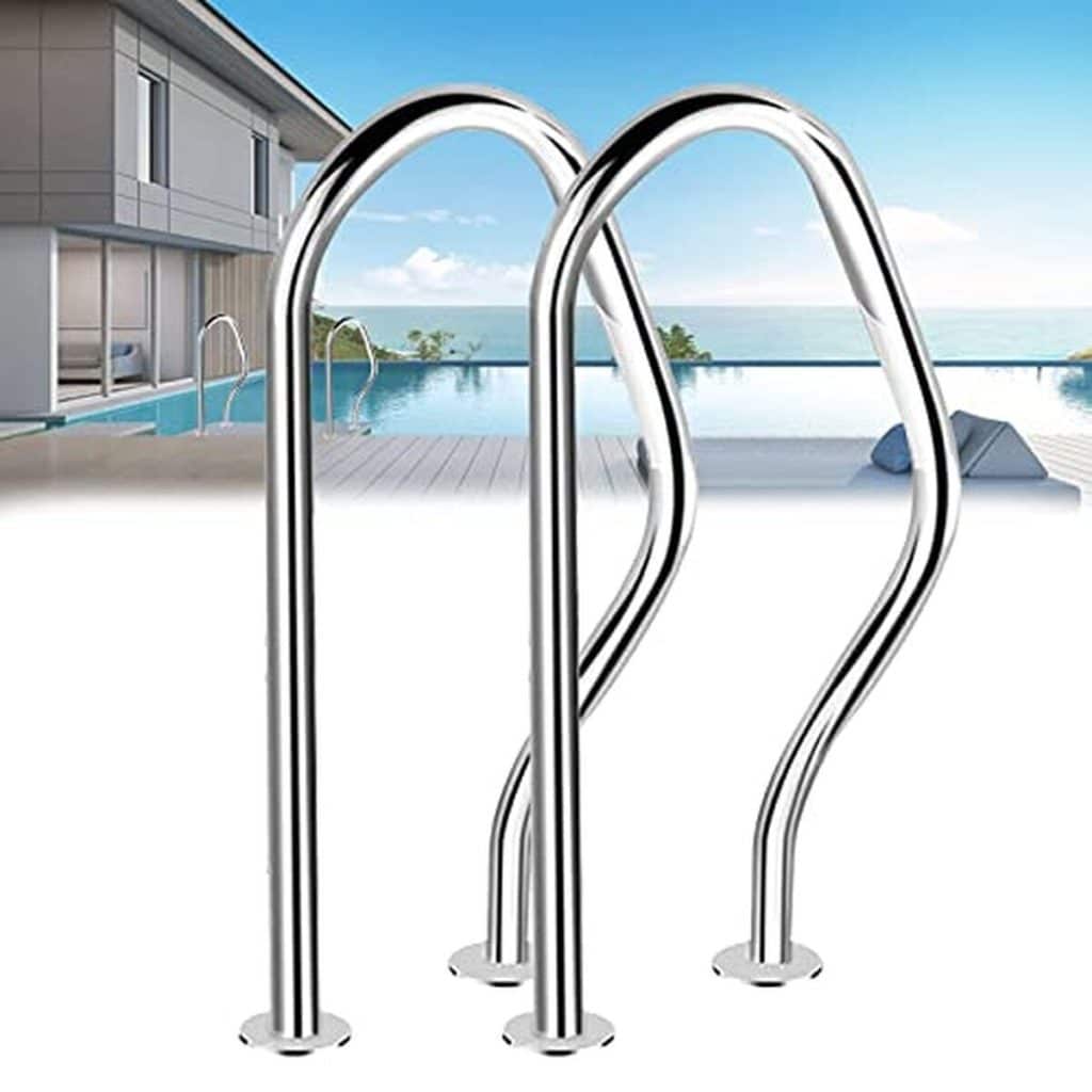 Test : rampe de piscine GCCSSBXF en acier inoxydable 304