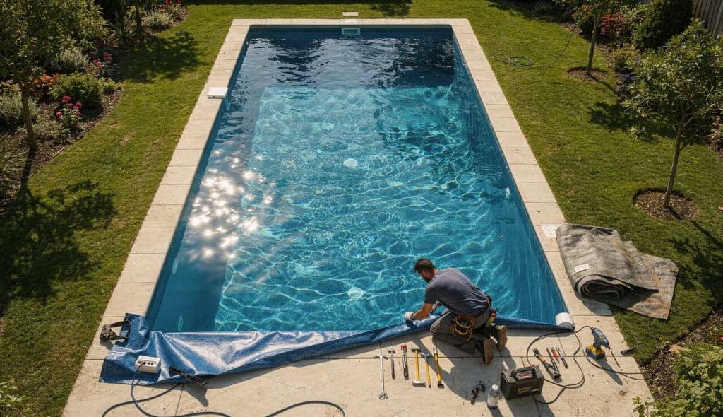 Changement de membrane piscine : guide pratique et avantages
