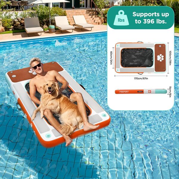 Découvrez notre test approfondi de la plateforme gonflable FBSPORT en EVA pour chiens : un dispositif innovant et sécurisé pour vos sorties aquatiques.