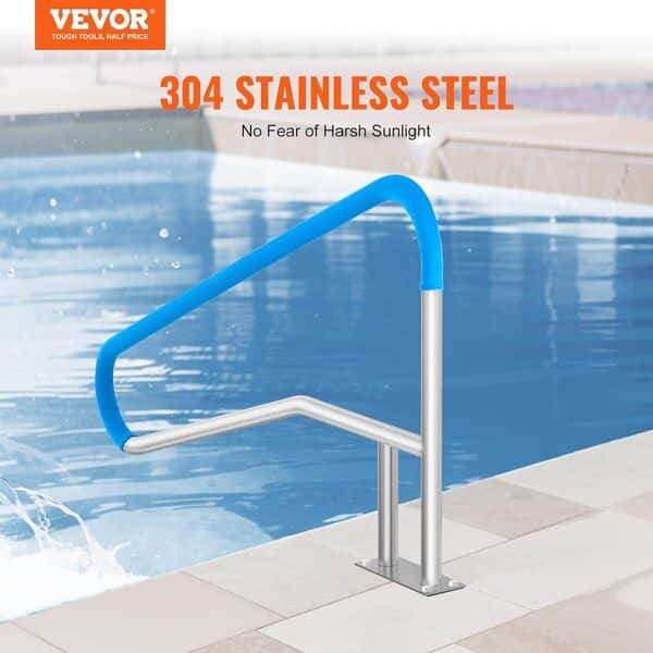 Découvrez notre test détaillé de la rampe de piscine en acier inoxydable VEVOR : un accessoire essentiel alliant sécurité, esthétique et durabilité pour votre bassin.