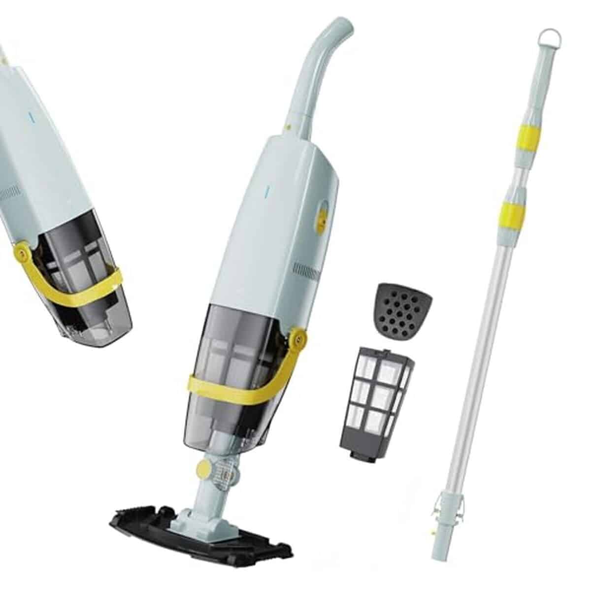 Test : aspirateur de piscine portatif, aspiration puissante