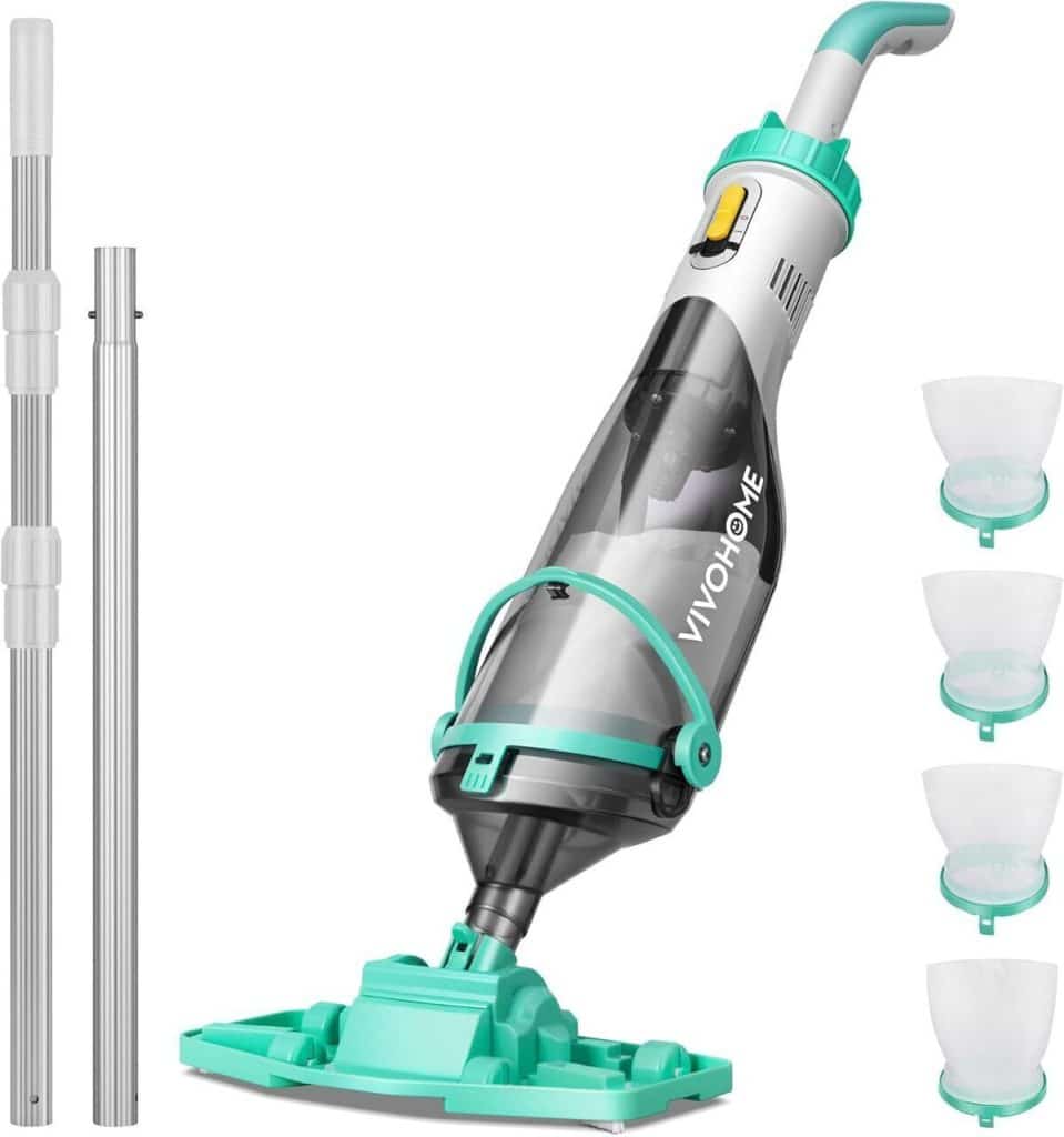 Test : aspirateur de piscine sans fil vivohome 18, 5 gpm