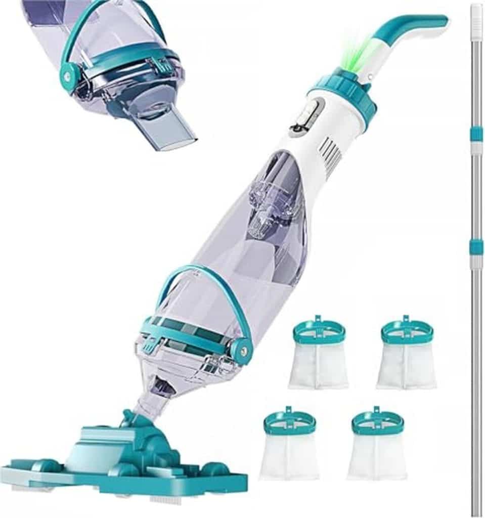 Test : aspirateur de piscine ultra-performant foting 1.5