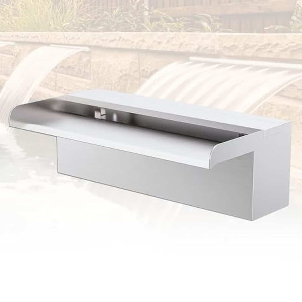 Test de la fontaine piscine Longrunnew : élégance en acier inoxydable