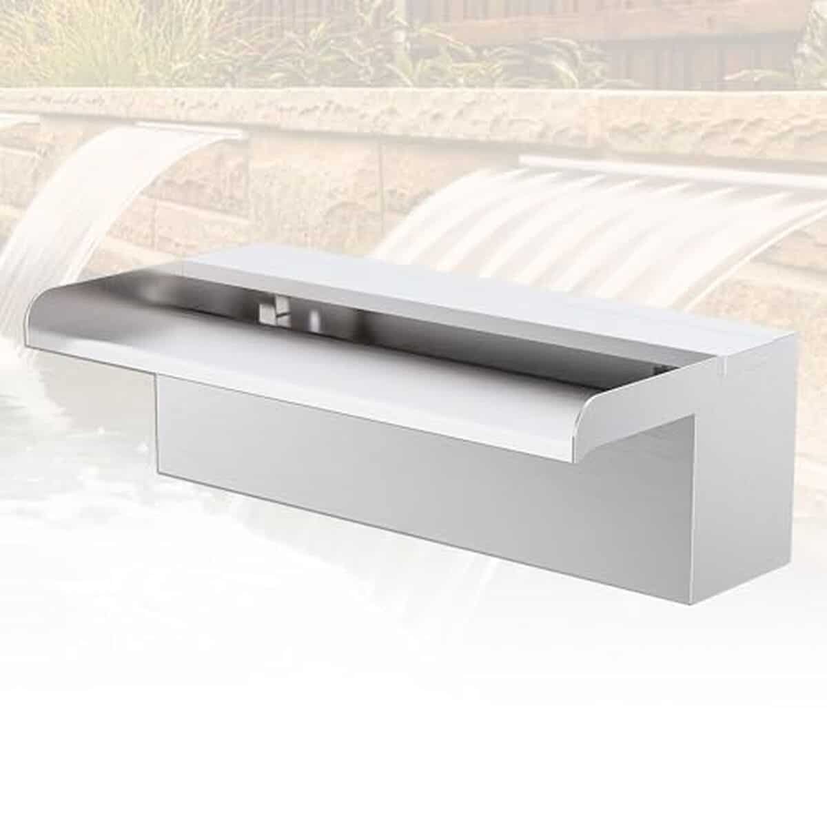 Test de la fontaine piscine Longrunnew : élégance en acier inoxydable