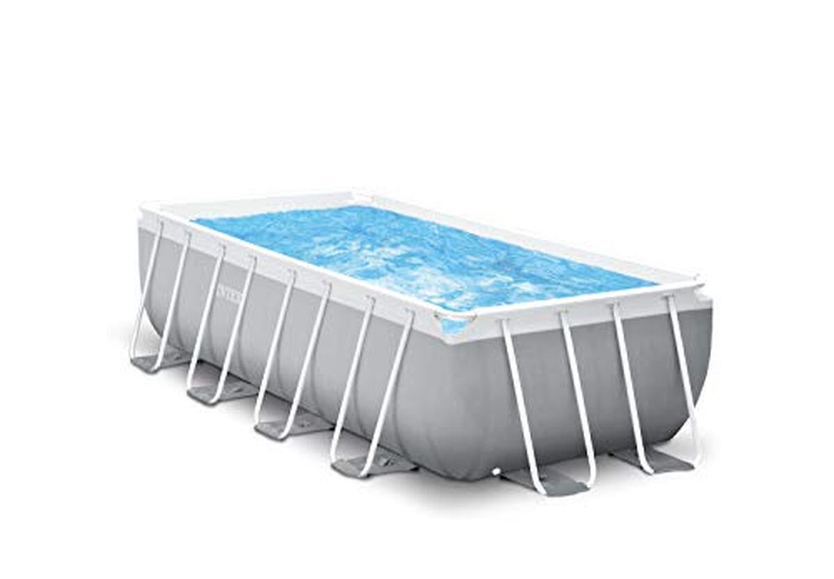Test de la piscine rectangulaire Intex Prism Frame 4M x 2M