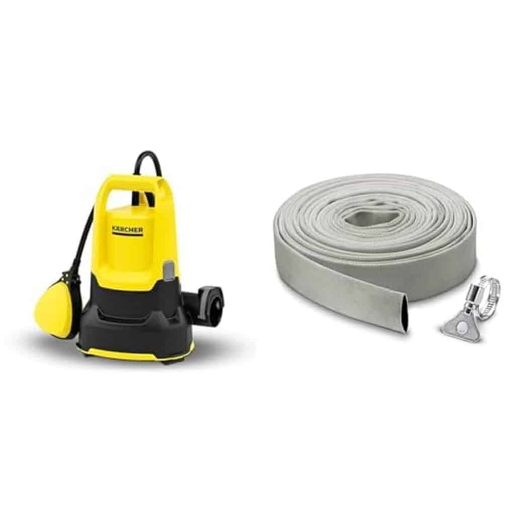 Test de la pompe Kärcher SP 9.000 Flat et kit tuyau en textile