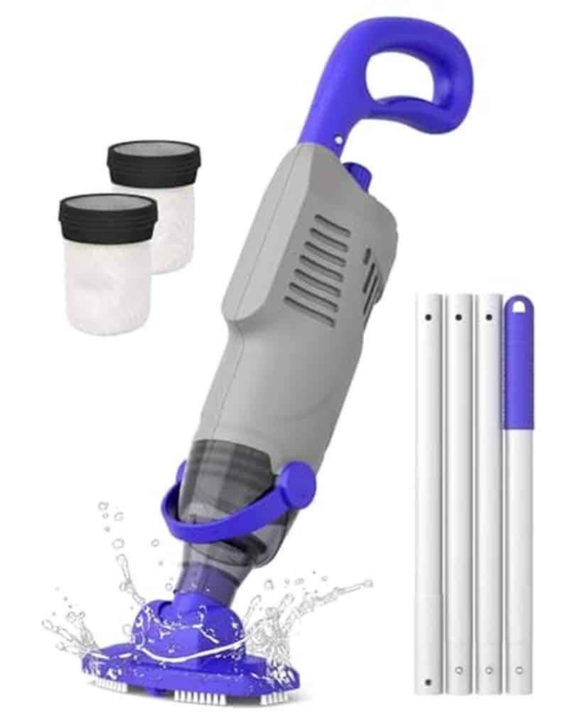 Test de l'aspirateur Little Shark : performance 60 W pour piscine et spa