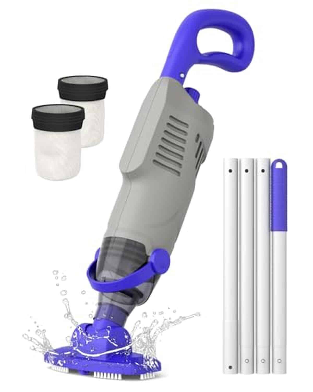 Test de l'aspirateur Little Shark : performance 60 W pour piscine et spa