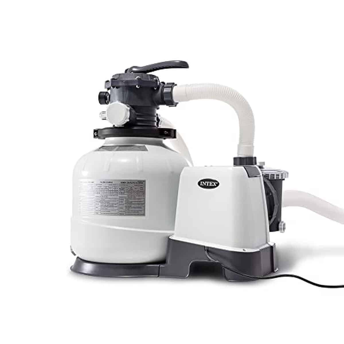 Test du filtre à sable Intex sx2800 : performance pour piscine jusqu'à 56m3