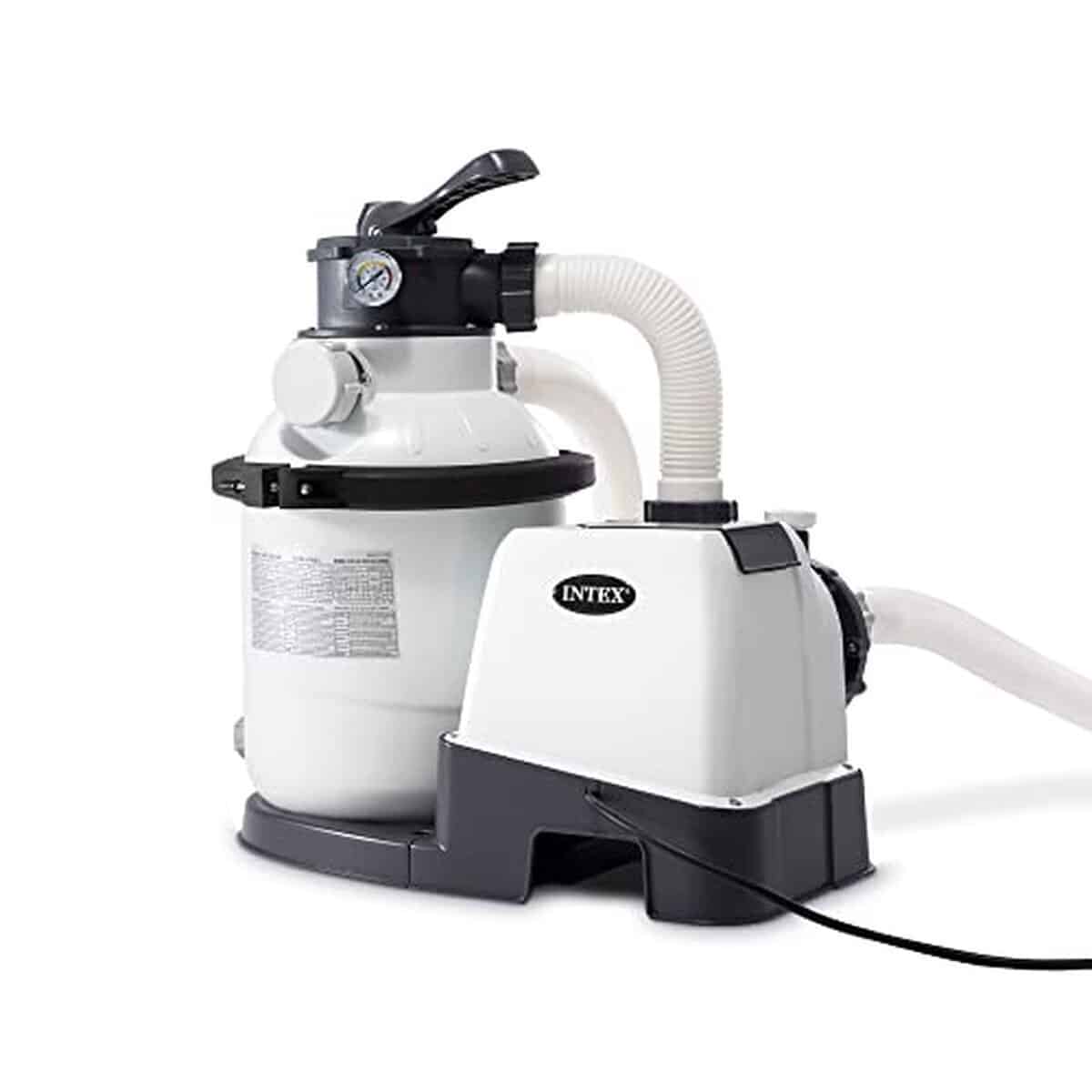 Test : filtre à sable Intex sx1500, performance pour piscines jusqu'à 24m³