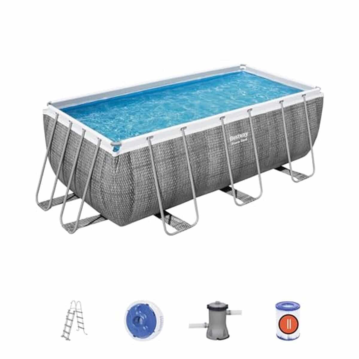 Test : piscine hors sol bestway power steel 412x201x122 cm