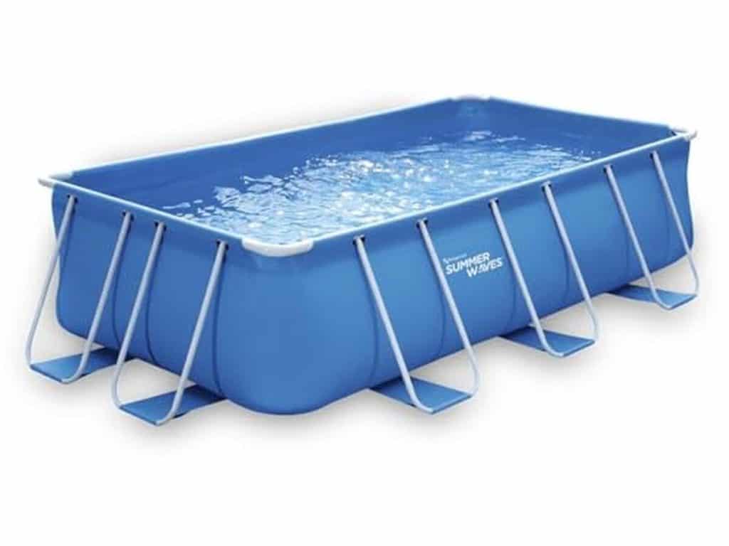 Test : piscine tubulaire Ludo 2 Habitat et Jardin 4x2 m avec filtration et échelle