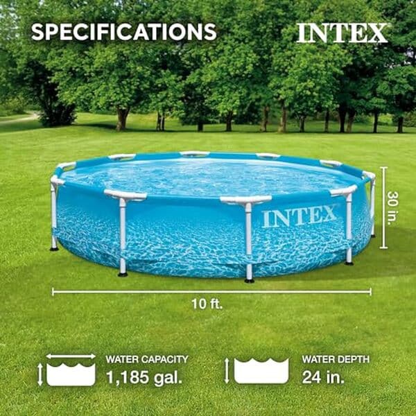 Découvrez notre évaluation détaillée de la piscine Intex Beachside 28207EH avec pompe filtrante : caractéristiques, installation et entretien pour un été réussi.