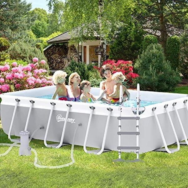 Découvrez notre test approfondi de la piscine hors-sol Outsunny en acier et PVC : dimensions, installation facile et avantages pour des baignades en toute saison