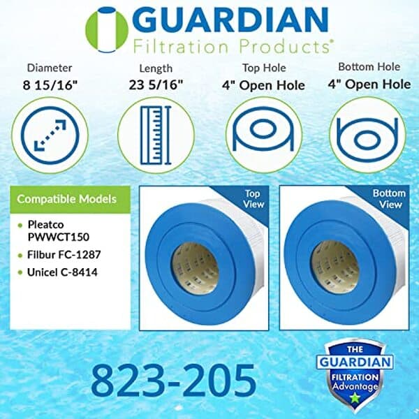 Découvrez notre test détaillé du filtre de piscine Guardian 823-205 pour spa : performances, avantages et conseils d'utilisation pour maintenir votre spa en parfait état.