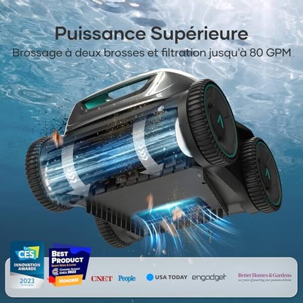 Découvrez notre test détaillé du robot piscine Aiper Seagull Pro : puissance de nettoyage, autonomie exceptionnelle et fonctionnalités innovantes pour une piscine impeccable. 
