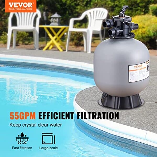 Découvrez notre test complet du filtre à sable VEVOR 558 8 mm pour piscine : performances, installation, avantages et inconvénients pour bien choisir.