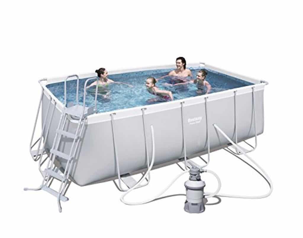 Test de la piscine Bestway power steel 56457 : robustesse et sécurité