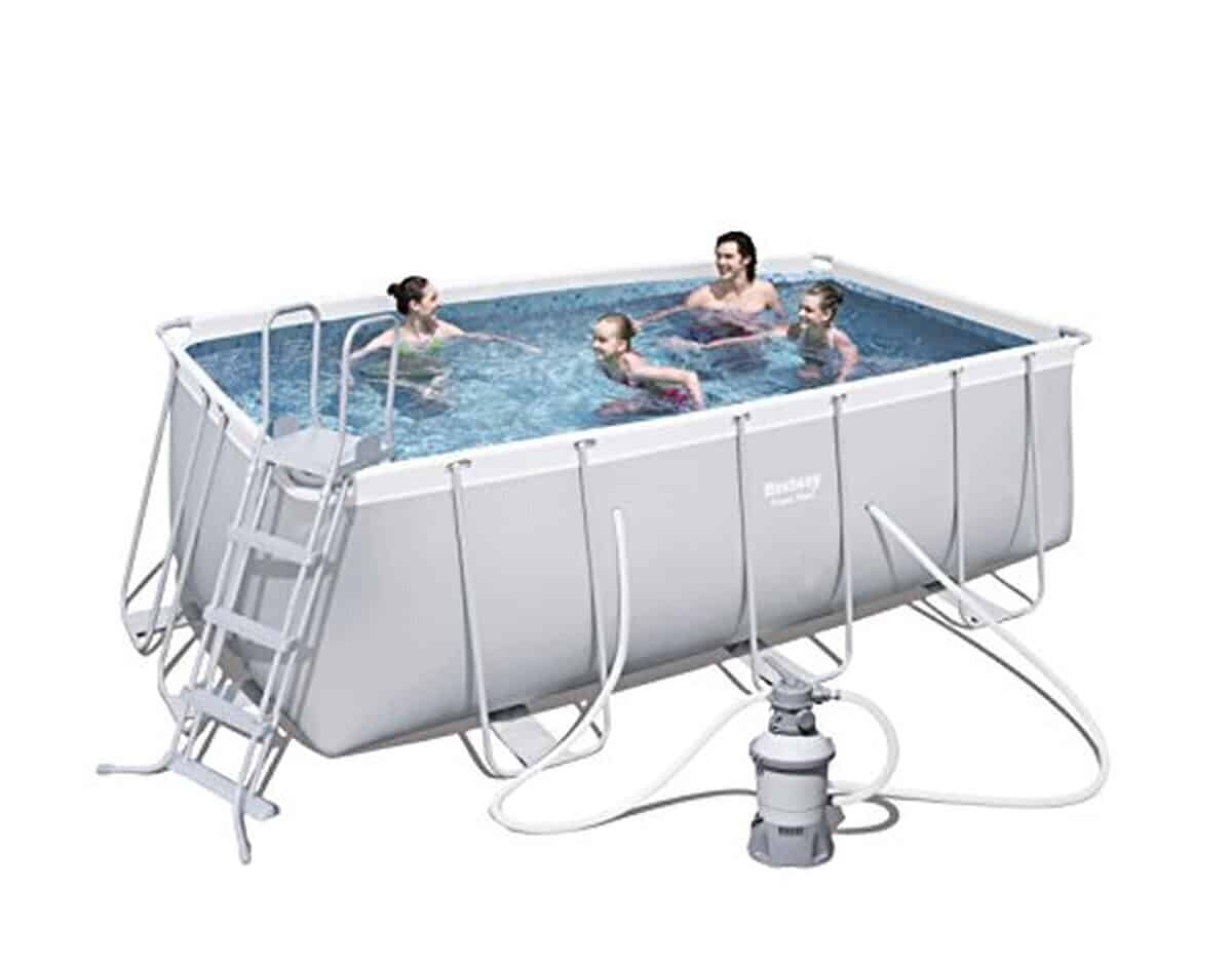 Test de la piscine Bestway power steel 56457 : robustesse et sécurité