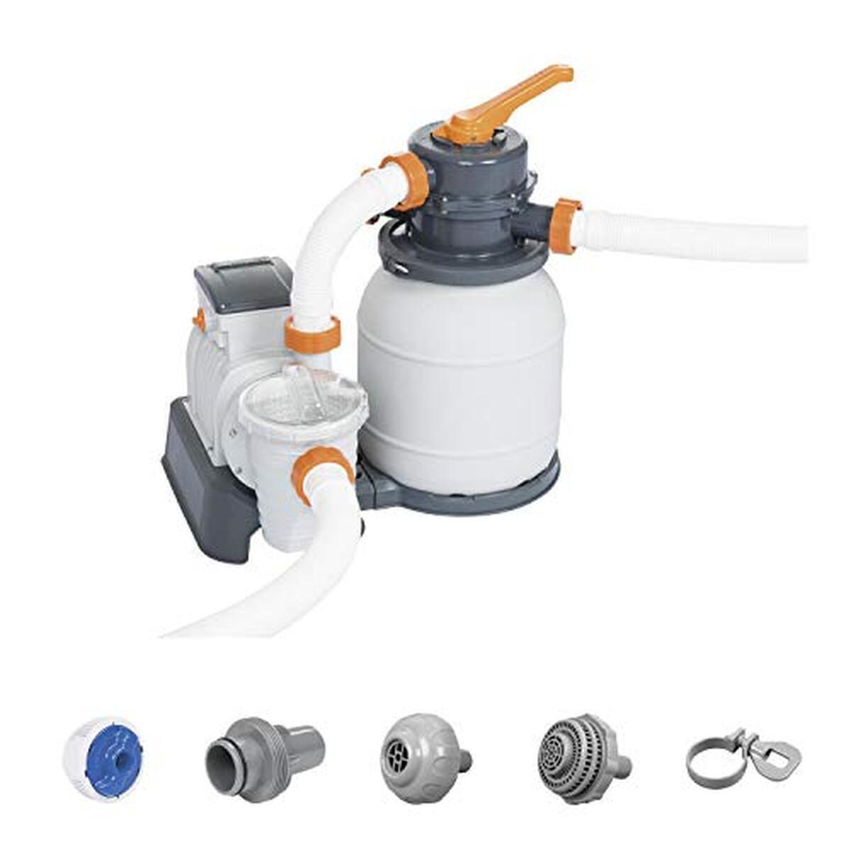 Test : filtre à sable Bestway Flowclear 5678 l/h gris