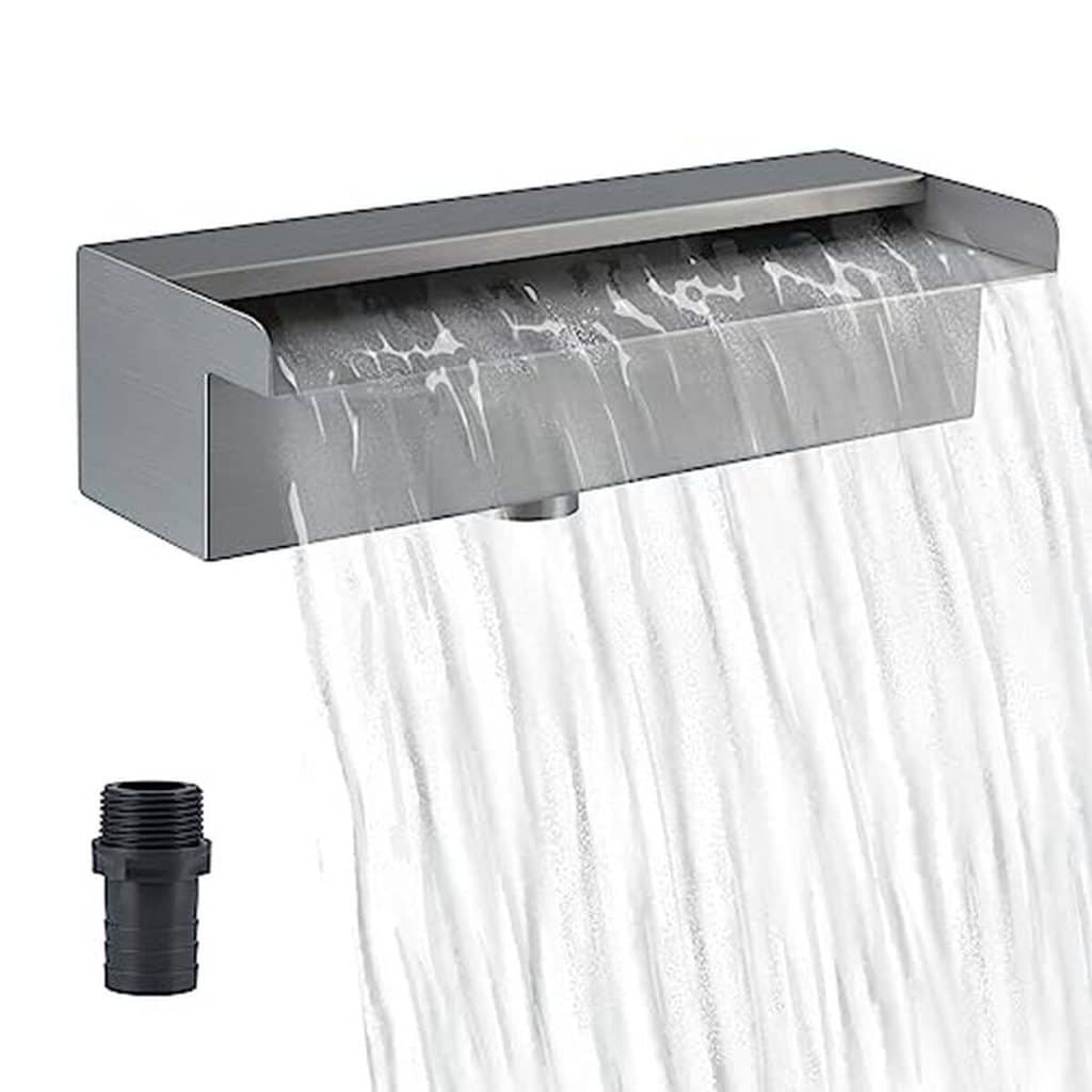 Test : fontaine Sanbege pour piscine en inox 304