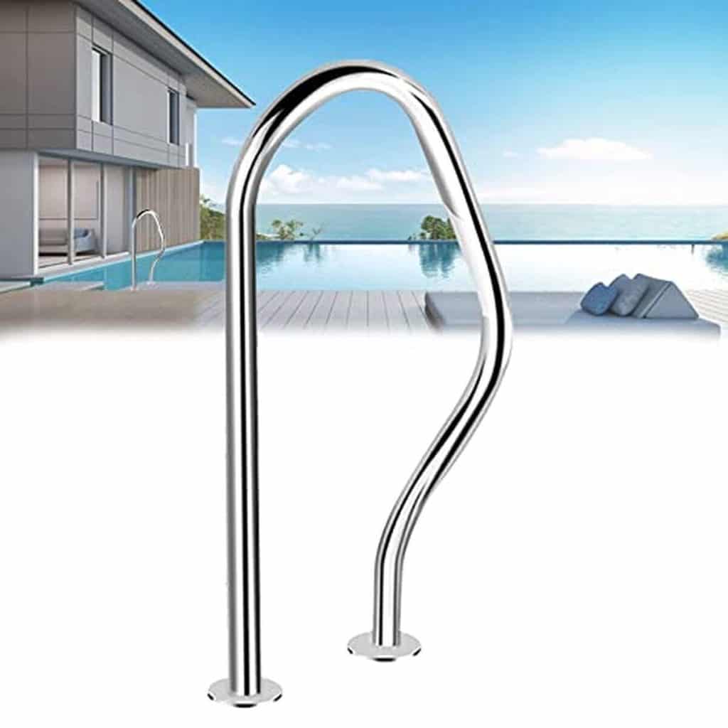 Test GCCSSBXF : rampe de piscine en acier inoxydable 304 rapide et robuste