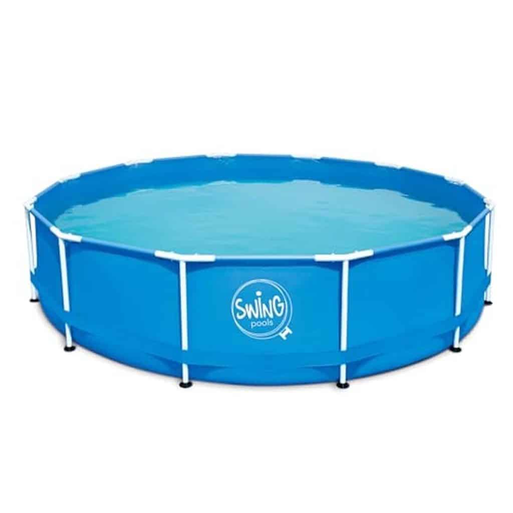 Test : piscine haf® swing metal frame 366 x 84 cm stable et de qualité