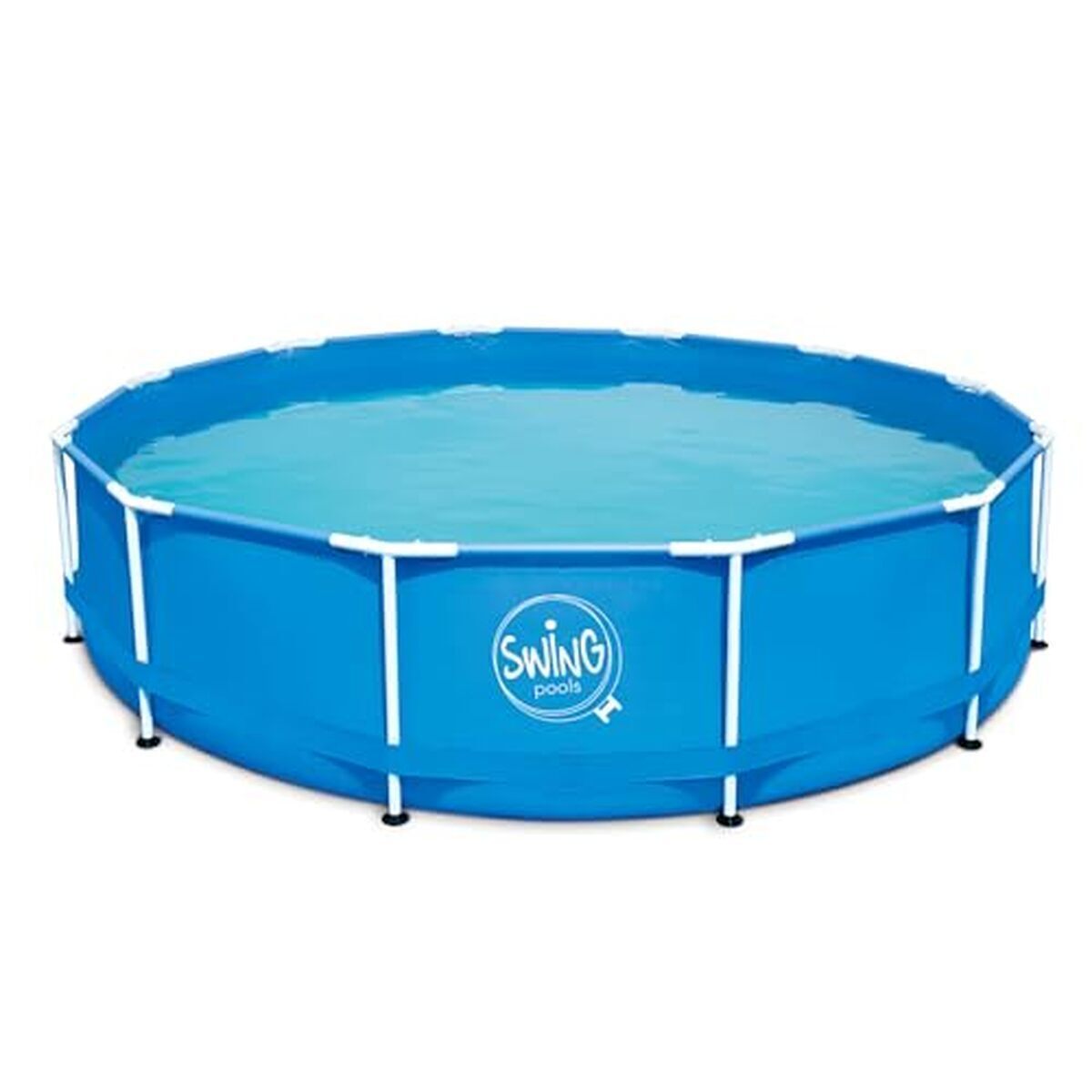 Test : piscine haf® swing metal frame 366 x 84 cm stable et de qualité