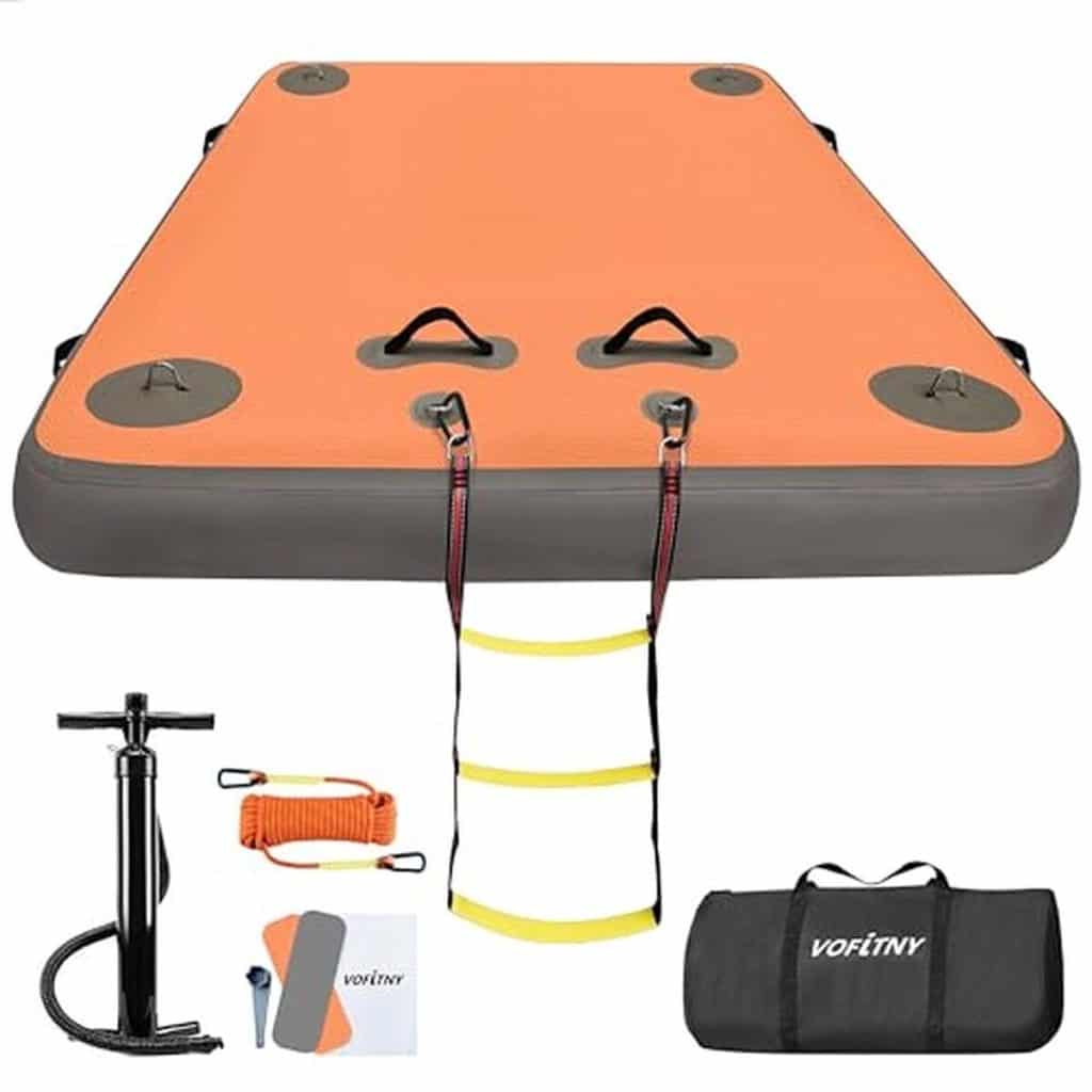 Test : vOFitNY tapis de radeau gonflable, idéal pour l'été