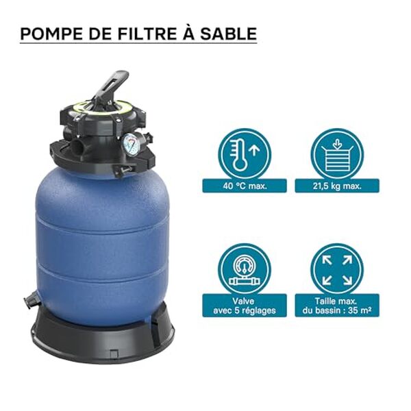 Découvrez notre test complet du filtre à sable WilTec pour piscine hors-sol : efficacité de filtration, durabilité et polyvalence pour un bassin cristallin toute l'année. 
