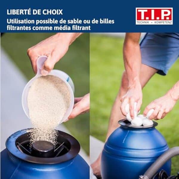 Découvrez notre test détaillé du filtre à sable T.I.P. SPF 250 pour piscines de 30 m³ : performances, avantages et conseils d'installation. 