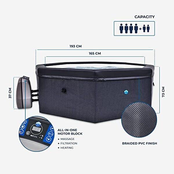 Découvrez notre test détaillé du NetSpa Octopus : un spa semi-rigide confortable et pratique pour 4 à 6 personnes avec mobilier intégré et performances fiables.