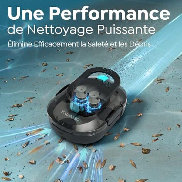 Découvrez notre test détaillé du robot piscine Talosbo Pleco S1 : performances, autonomie et efficacité de nettoyage pour choisir le meilleur robot pour votre piscine. 